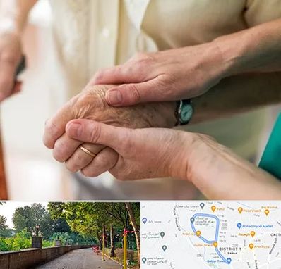 نگهداری سالمندان در فلکه گاز رشت 