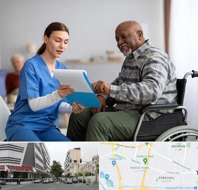 خانه سالمندان در بلوار فردوس 