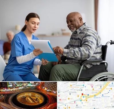 خانه سالمندان در میدان ولیعصر 