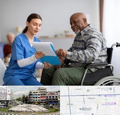 خانه سالمندان در مرکز تهران