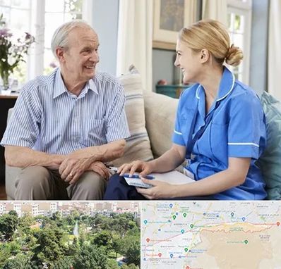 پرستار سالمند در منطقه 13 تهران 