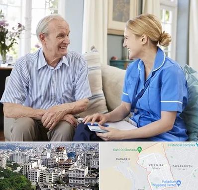 پرستار سالمند در ولنجک 