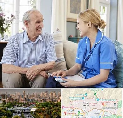 پرستار سالمند در منطقه 1 تهران 