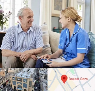 پرستار سالمند در بازار رضا مشهد