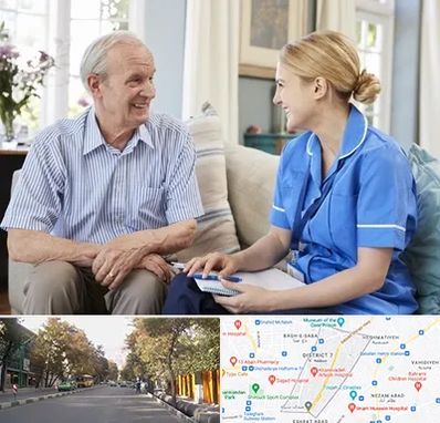 پرستار سالمند در شریعتی 