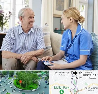 پرستار سالمند در تجریش 