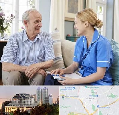 پرستار سالمند در فرشته 