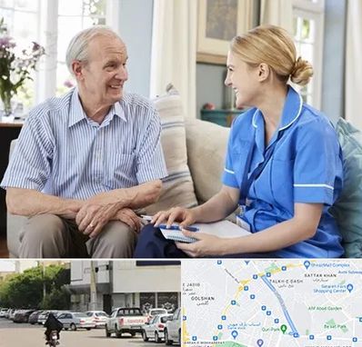 پرستار سالمند در قدوسی شرقی شیراز 