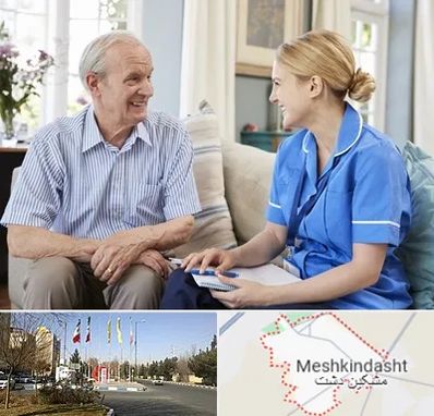 پرستار سالمند در مشکین دشت
