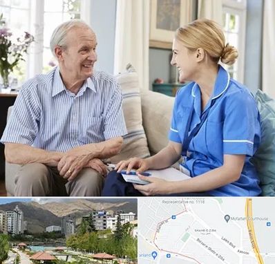 پرستار سالمند در شهر زیبا 