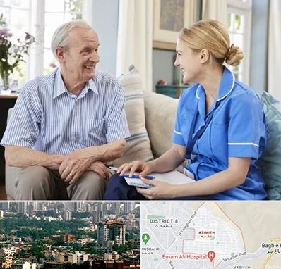 پرستار سالمند در عظیمیه کرج 