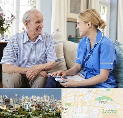 پرستار سالمند در شرق تهران 