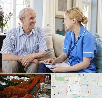 پرستار سالمند در منطقه 6 تهران 