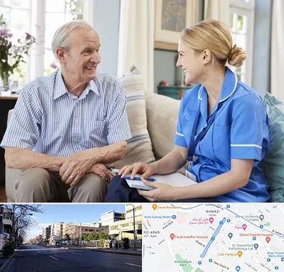 پرستار سالمند در خیابان ملاصدرا شیراز 