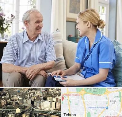 پرستار سالمند در مرزداران 