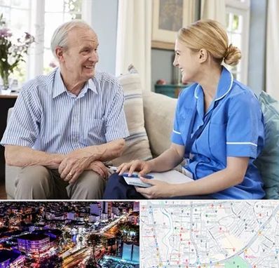 پرستار سالمند در منظریه رشت 