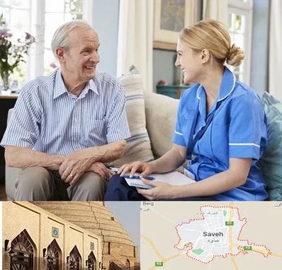 پرستار سالمند در ساوه