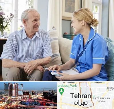 پرستار سالمند در صادقیه 