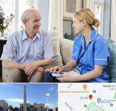 پرستار سالمند در فلکه گاز شیراز 