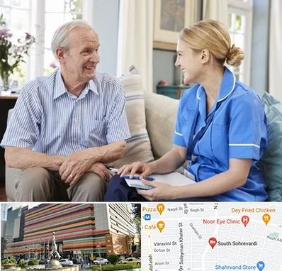 پرستار سالمند در سهروردی 