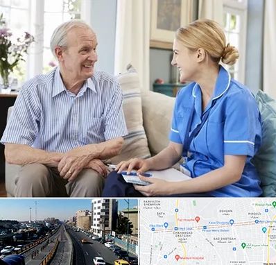 پرستار سالمند در پیروزی 