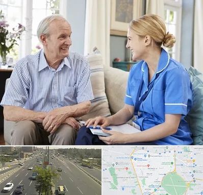 پرستار سالمند در منطقه 17 تهران 