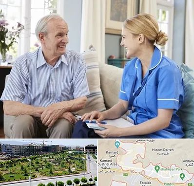 پرستار سالمند در پردیس