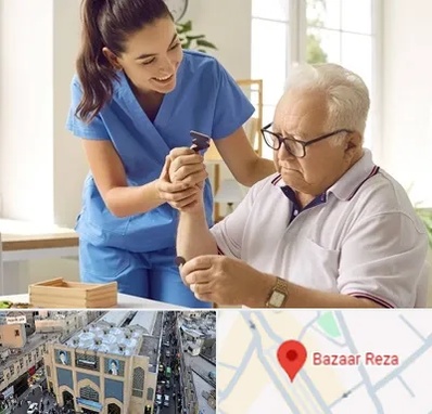 مراقبت از سالمند در بازار رضا مشهد