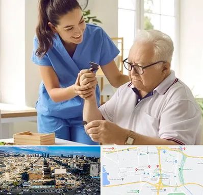 مراقبت از سالمند در شهرک راه آهن 