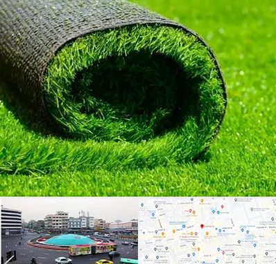 فروش چمن مصنوعی در میدان انقلاب 