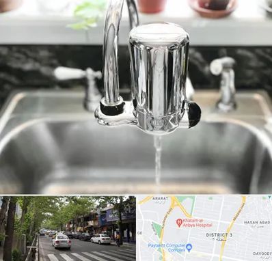 دستگاه تصفیه آب در ظفر 