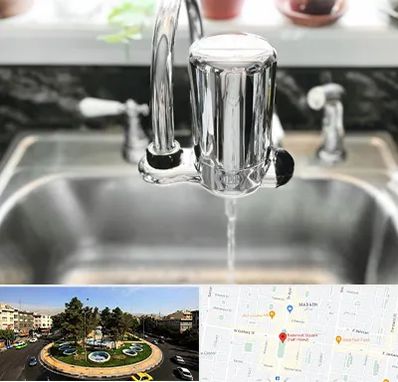 دستگاه تصفیه آب در هفت حوض 