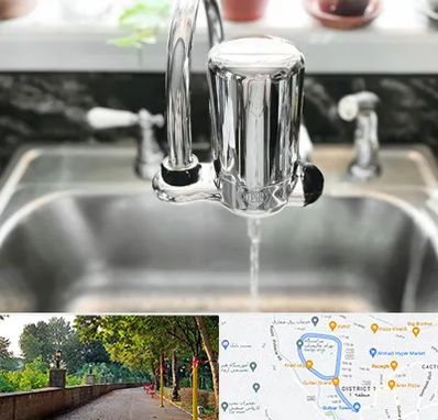 دستگاه تصفیه آب در فلکه گاز رشت 