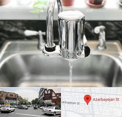 دستگاه تصفیه آب در خیابان آذربایجان