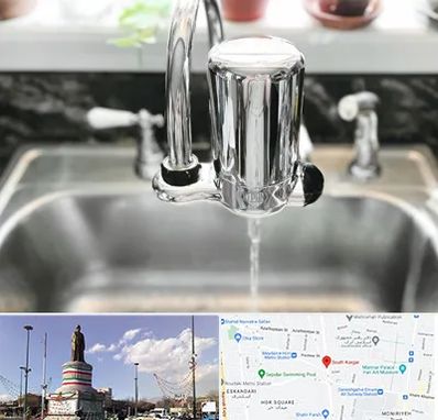 دستگاه تصفیه آب در کارگر جنوبی 