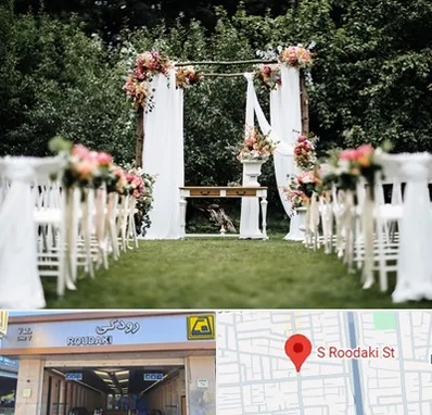 تشریفات مجالس در رودکی