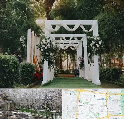 تشریفات عروسی در باغ فیض 