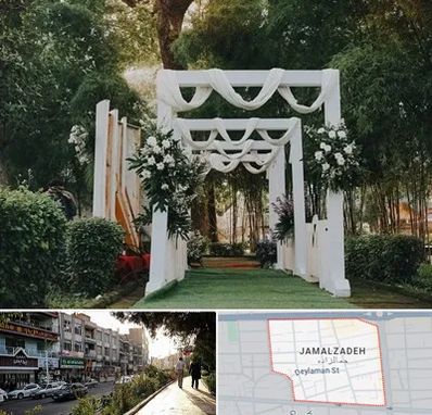 تشریفات عروسی در خیابان جمالزاده