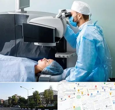 مرکز لیزیک چشم در میدان کاج