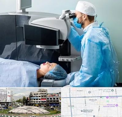 مرکز لیزیک چشم در مرکز تهران