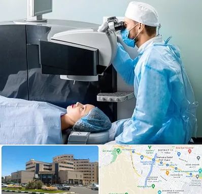 مرکز لیزیک چشم در صیاد شیرازی مشهد