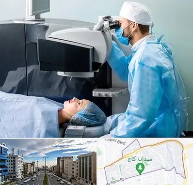 مرکز لیزیک چشم در سعادت آباد تهران