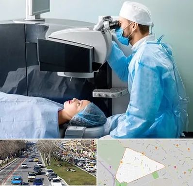 مرکز لیزیک چشم در احمدآباد مشهد