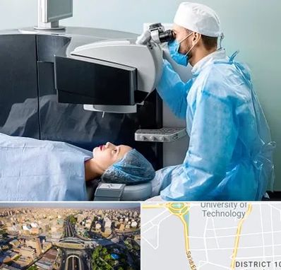 مرکز لیزیک چشم در استاد معین