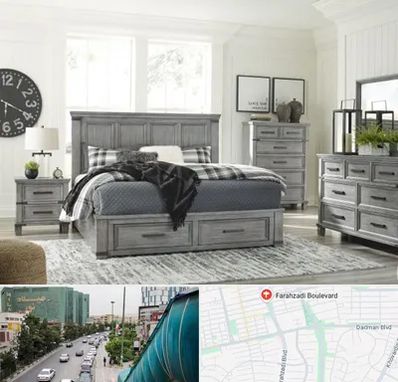 فروشگاه کالای خواب در بلوار فرحزادی