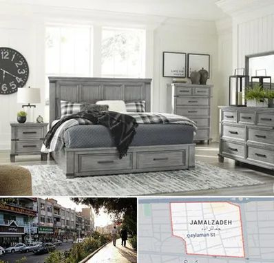 فروشگاه کالای خواب در خیابان جمالزاده