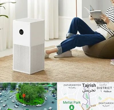 دستگاه تصفیه هوا در تجریش 