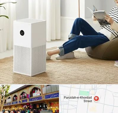 دستگاه تصفیه هوا در 15 خرداد