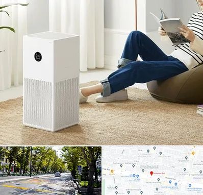 دستگاه تصفیه هوا در میرداماد 