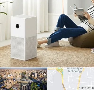 دستگاه تصفیه هوا در استاد معین 